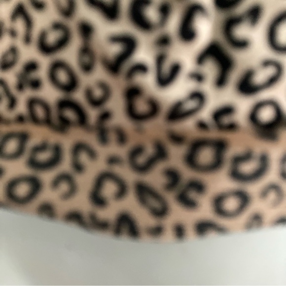 Ruby🎀 Ribbon Original Shaping Cami Camusoke Cheetah Print 32 Tan Black - Picture 3 of 5